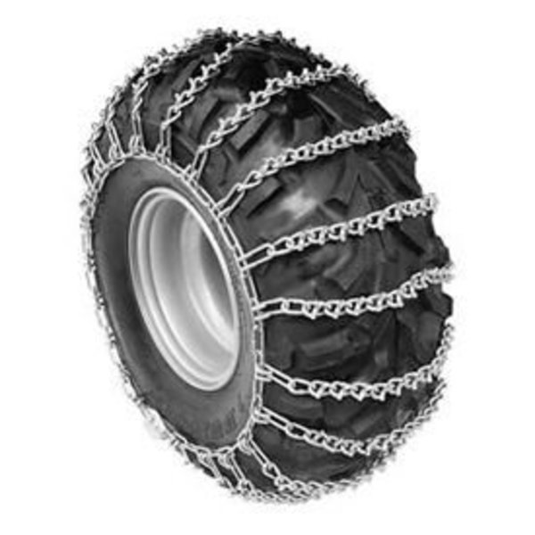 Peerlesschain ATV V-Bar Tire Chains, 4 Link Spacing, Steel 1064355